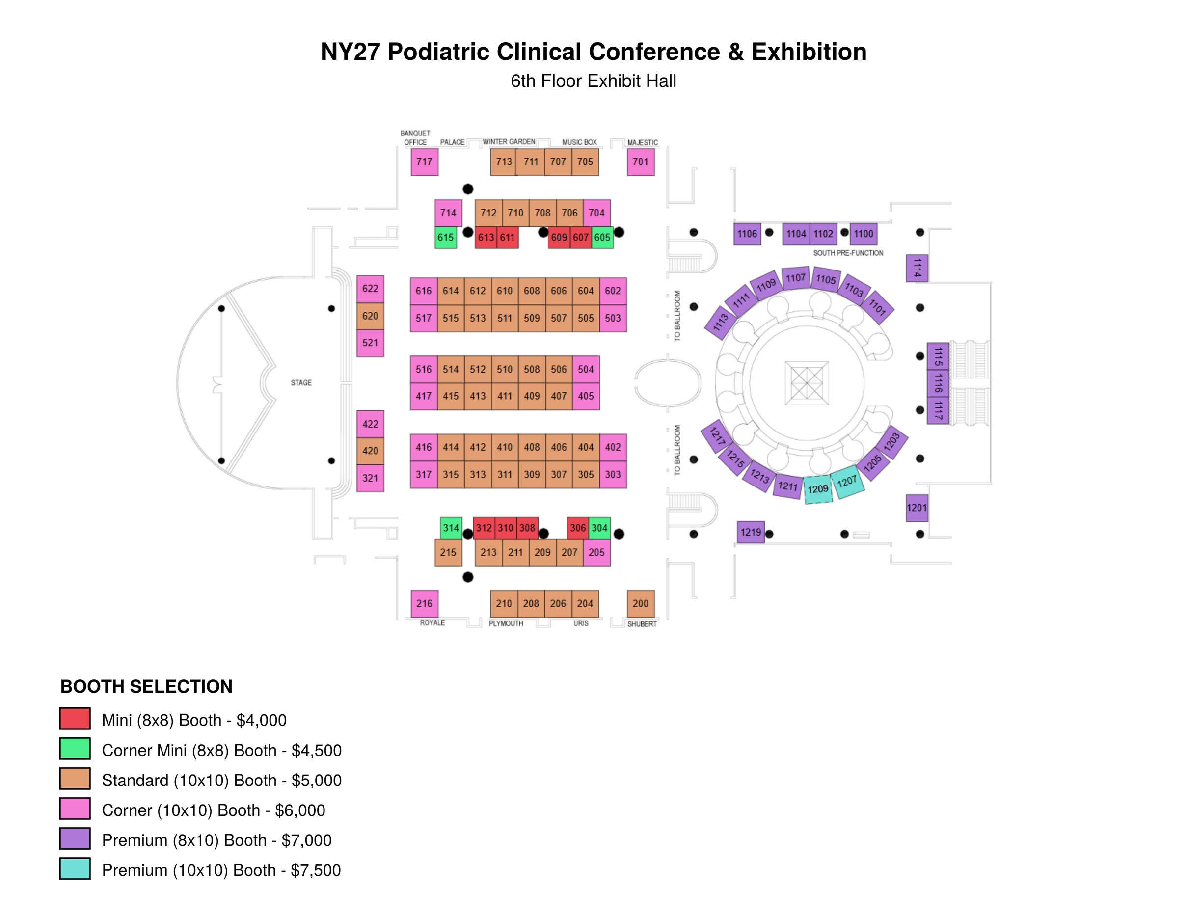 NY27 6th Floor Exhibit Hall