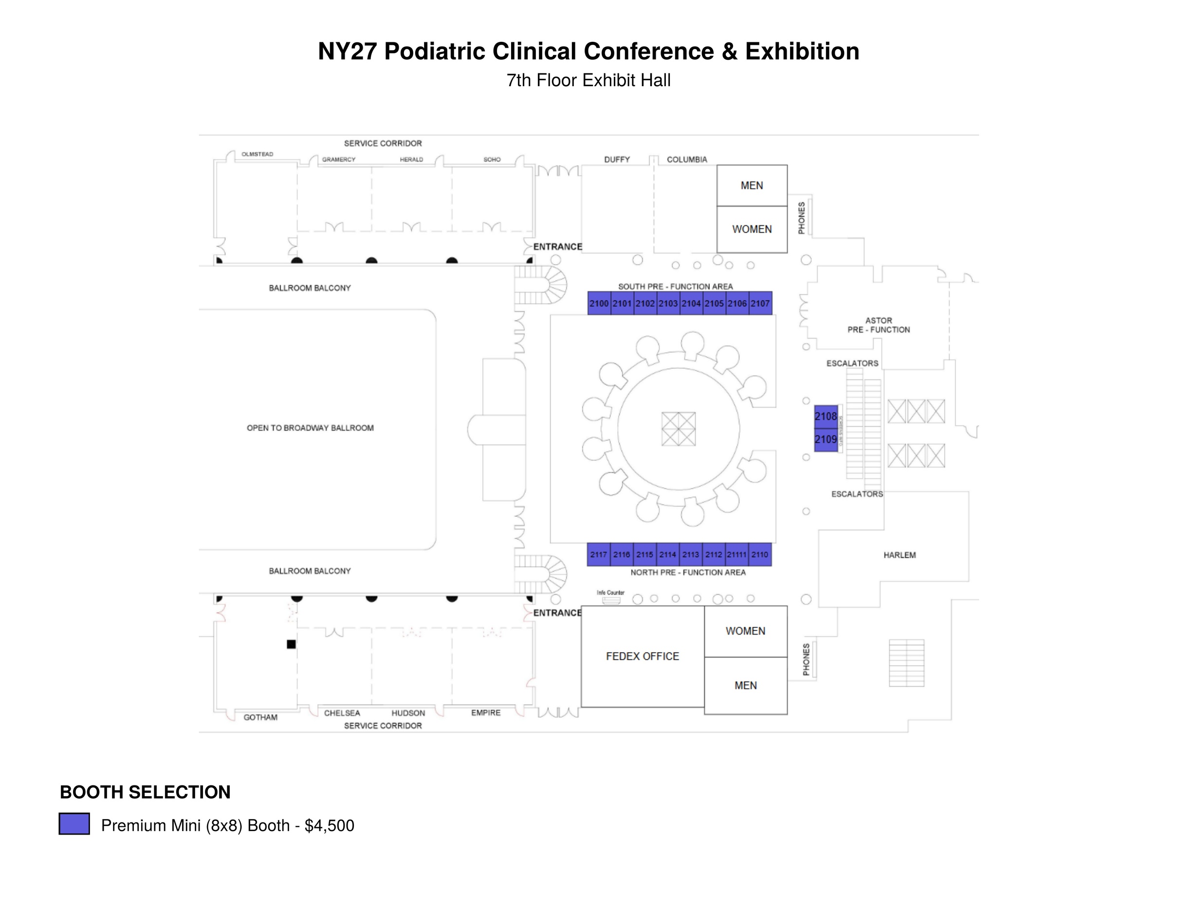 NY27 7th Floor Exhibit Hall